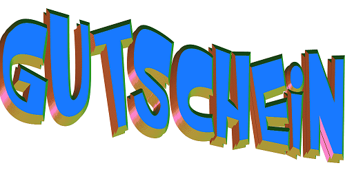 Gutscheine zum verschenken und sich selber schenken